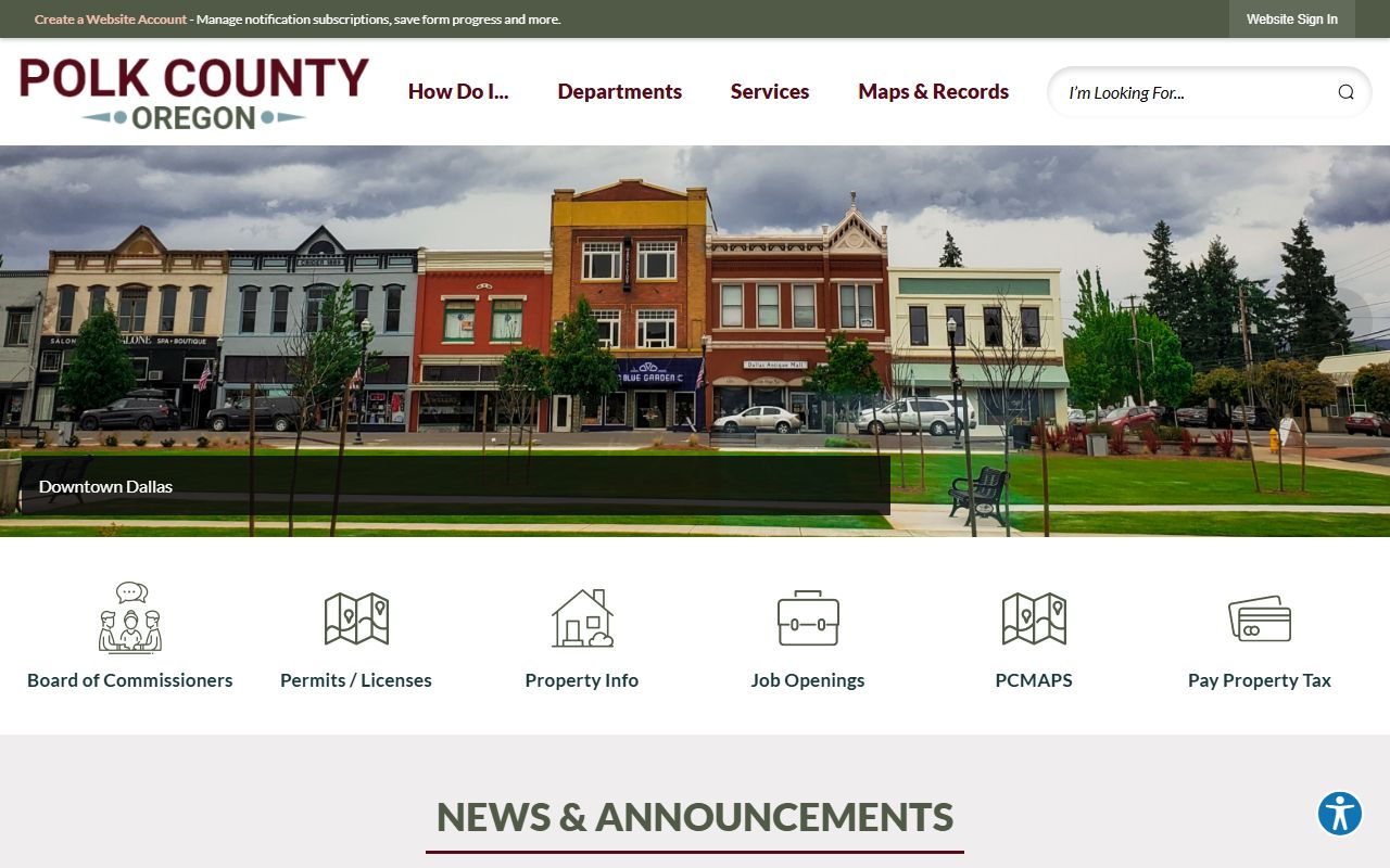 Polk County court records official county website